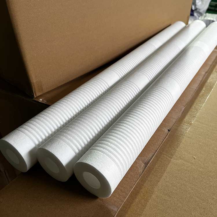 華豫供應(yīng)水過(guò)濾用熔噴PP溝槽濾芯 30寸 3um 5um